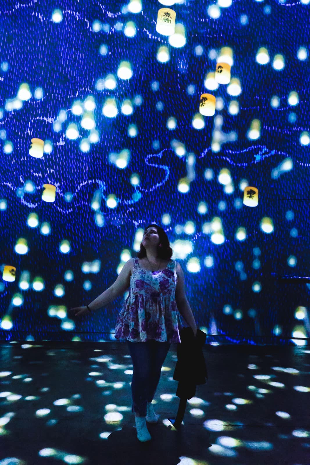 Le Japon rêvé à l’Atelier des lumières, ninaah bulles, exposition