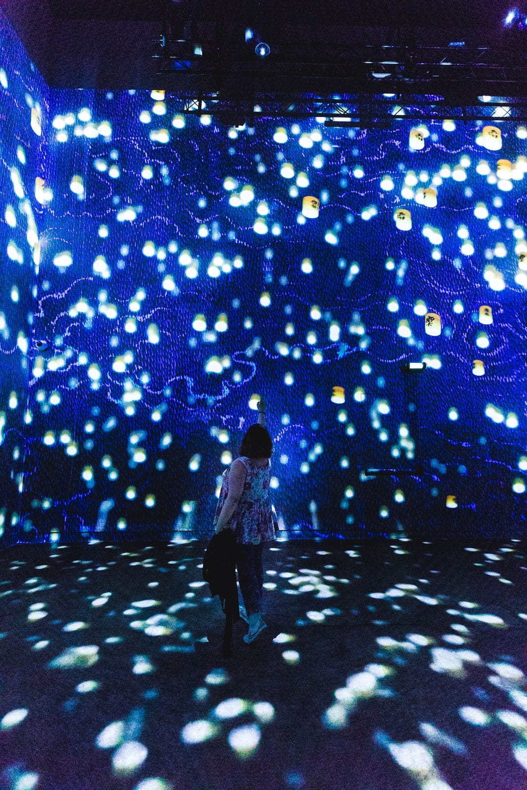 Le Japon rêvé à l’Atelier des lumières, ninaah bulles, exposition