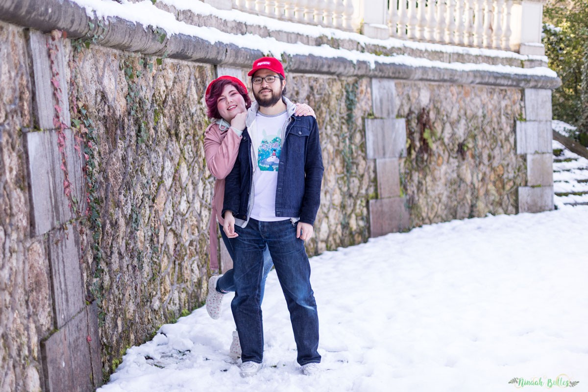 Mode, couple look, grande taille, amwf, couple mixte, mode, tunetoo, Totoro, body positive, amour, saint valentin, love, ninaah bulles