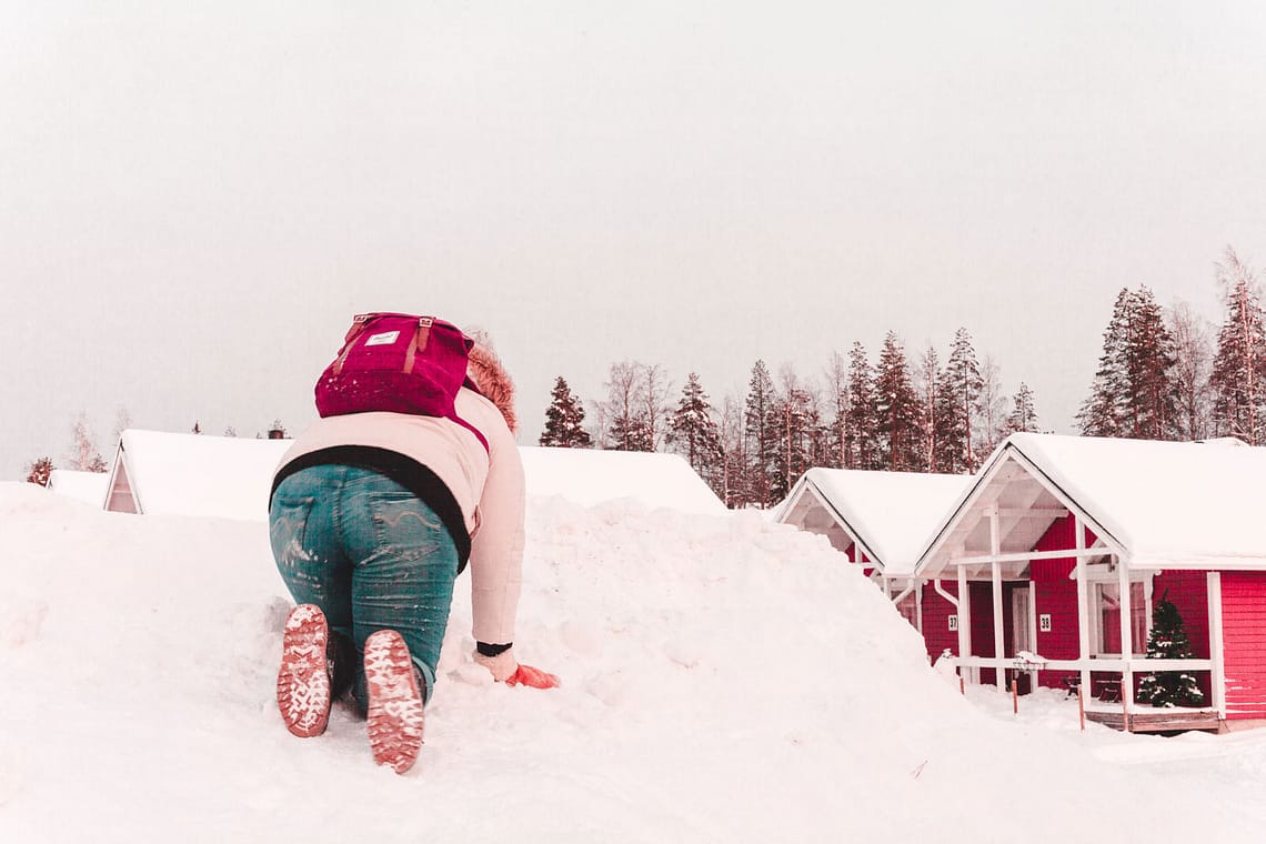 ninaah bulles, voyage, Laponie, rovaniemi, village du père noël, Finlande
