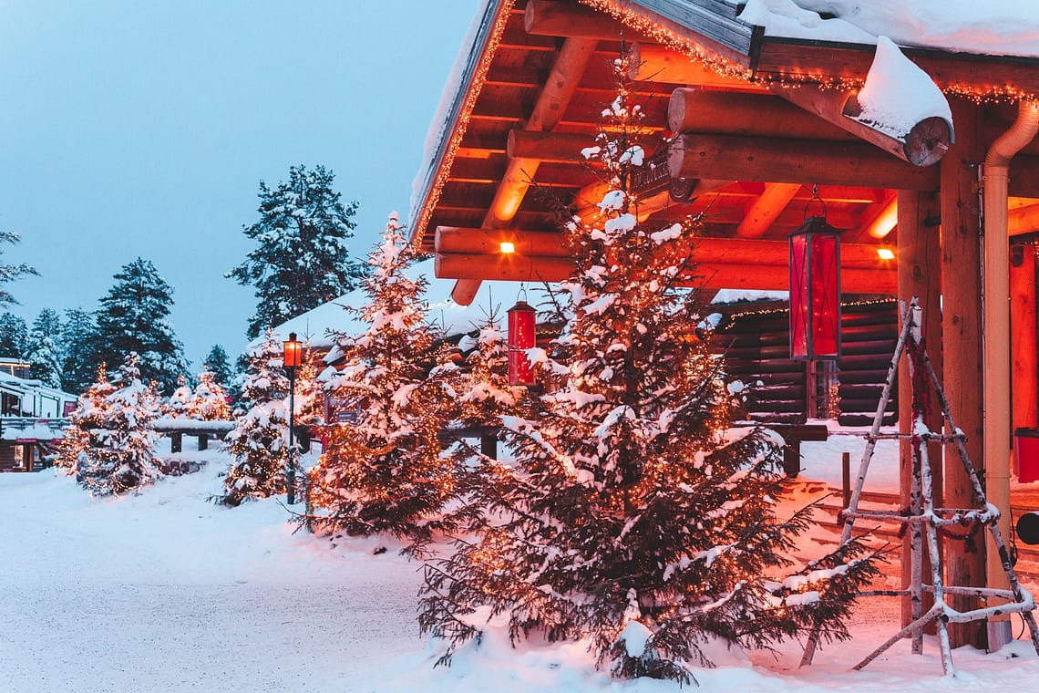 ninaah bulles, voyage, Laponie, rovaniemi, village du père noël, Finlande