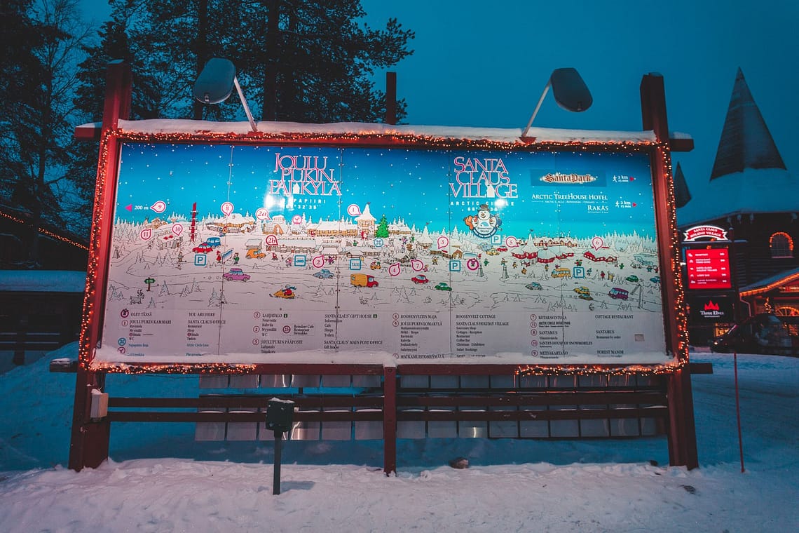 ninaah bulles, voyage, Laponie, rovaniemi, village du père noël, Finlande