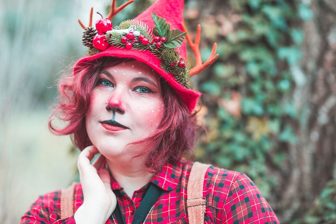 Rudolf, ninaah bulles, look, noel, mode, grande taille, plussize, shein, kiabi, la halle, diy, christmal