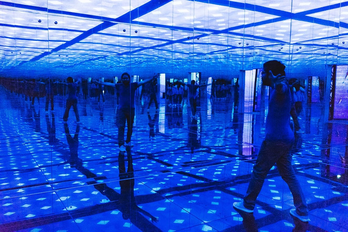 Le Japon rêvé à l’Atelier des lumières, ninaah bulles, exposition