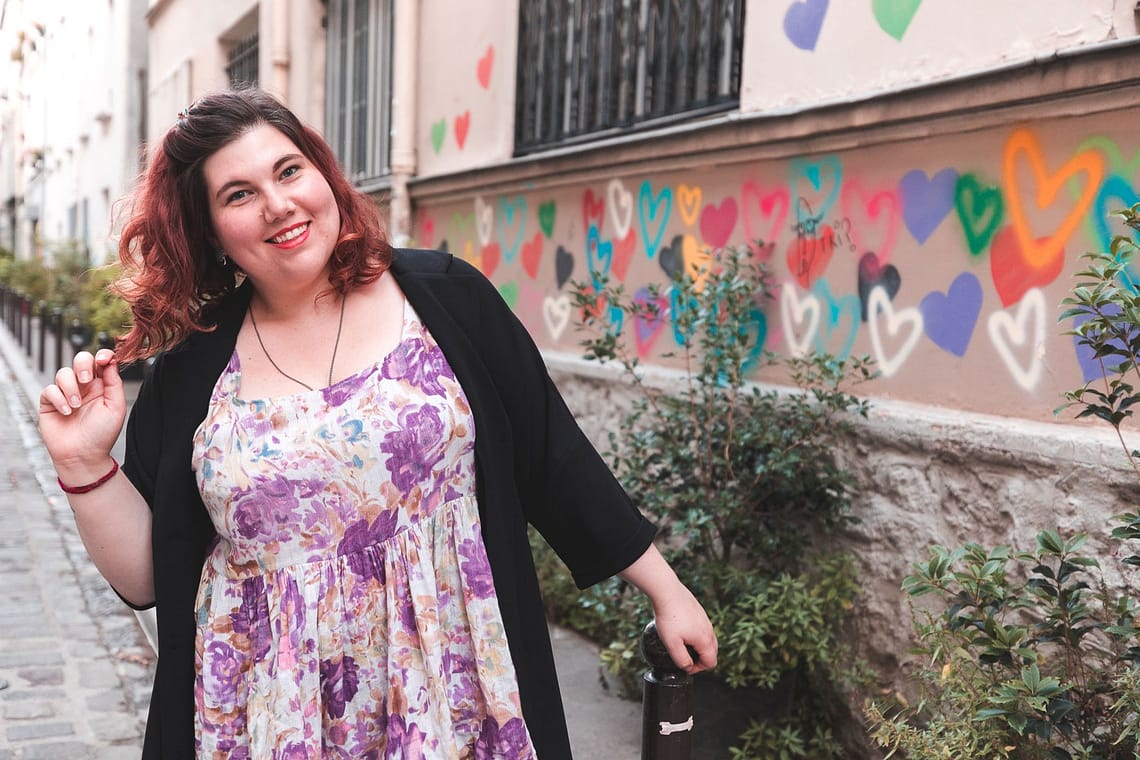 ninaah bulles, Look, tenue, la halle, grande taille, collection stéphanie zwicky, kimono, diy, top, curvy, plus size, blogueuse curvy, grande taille