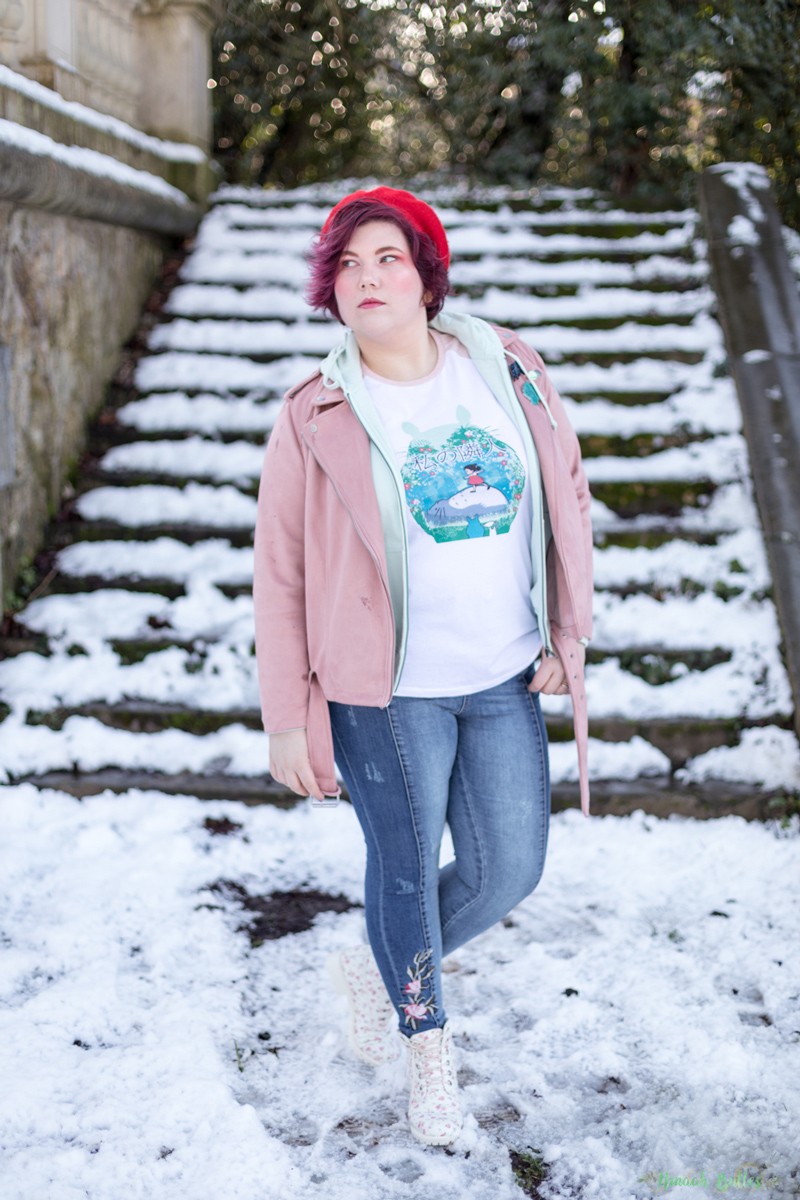 Mode, couple look, grande taille, amwf, couple mixte, mode, tunetoo, Totoro, body positive, amour, saint valentin, love, ninaah bulles