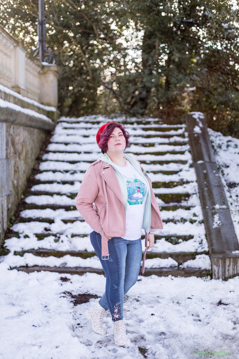 Mode, couple look, grande taille, amwf, couple mixte, mode, tunetoo, Totoro, body positive, amour, saint valentin, love, ninaah bulles