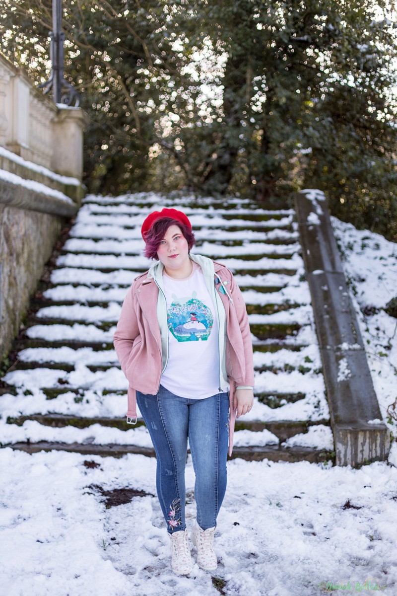 Mode, couple look, grande taille, amwf, couple mixte, mode, tunetoo, Totoro, body positive, amour, saint valentin, love, ninaah bulles