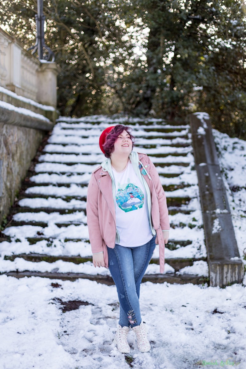 Mode, couple look, grande taille, amwf, couple mixte, mode, tunetoo, Totoro, body positive, amour, saint valentin, love, ninaah bulles