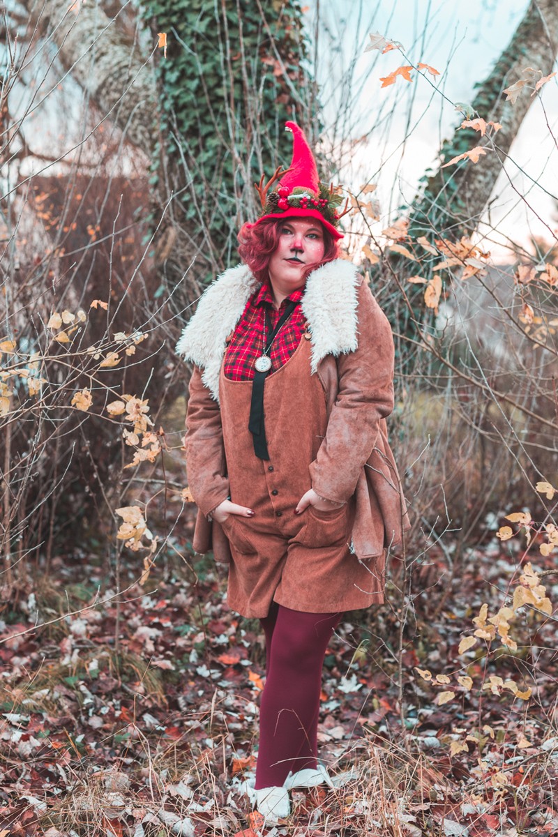Rudolf, ninaah bulles, look, noel, mode, grande taille, plussize, shein, kiabi, la halle, diy, christmal