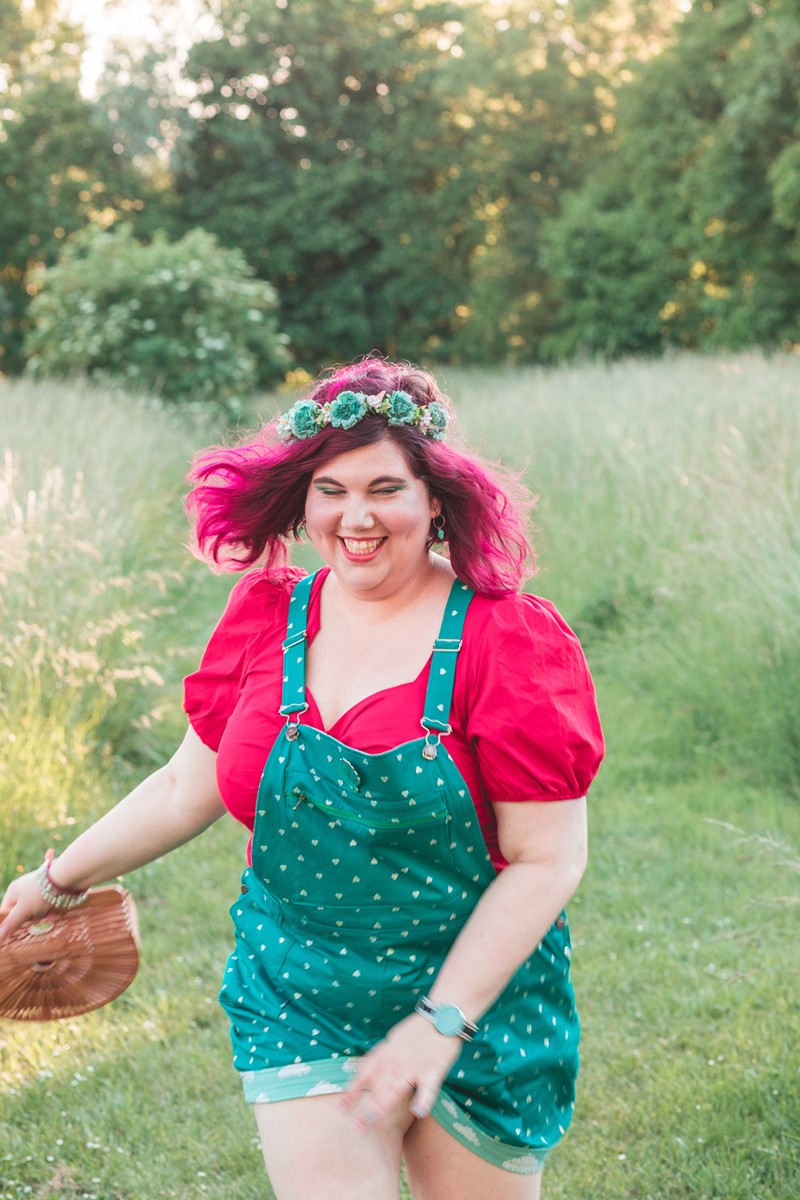 patron, salopette Oasis, petit patron couture, diy, mermaid, sirene, grande taille mode, couture, look, short, jeportecequilmeplait