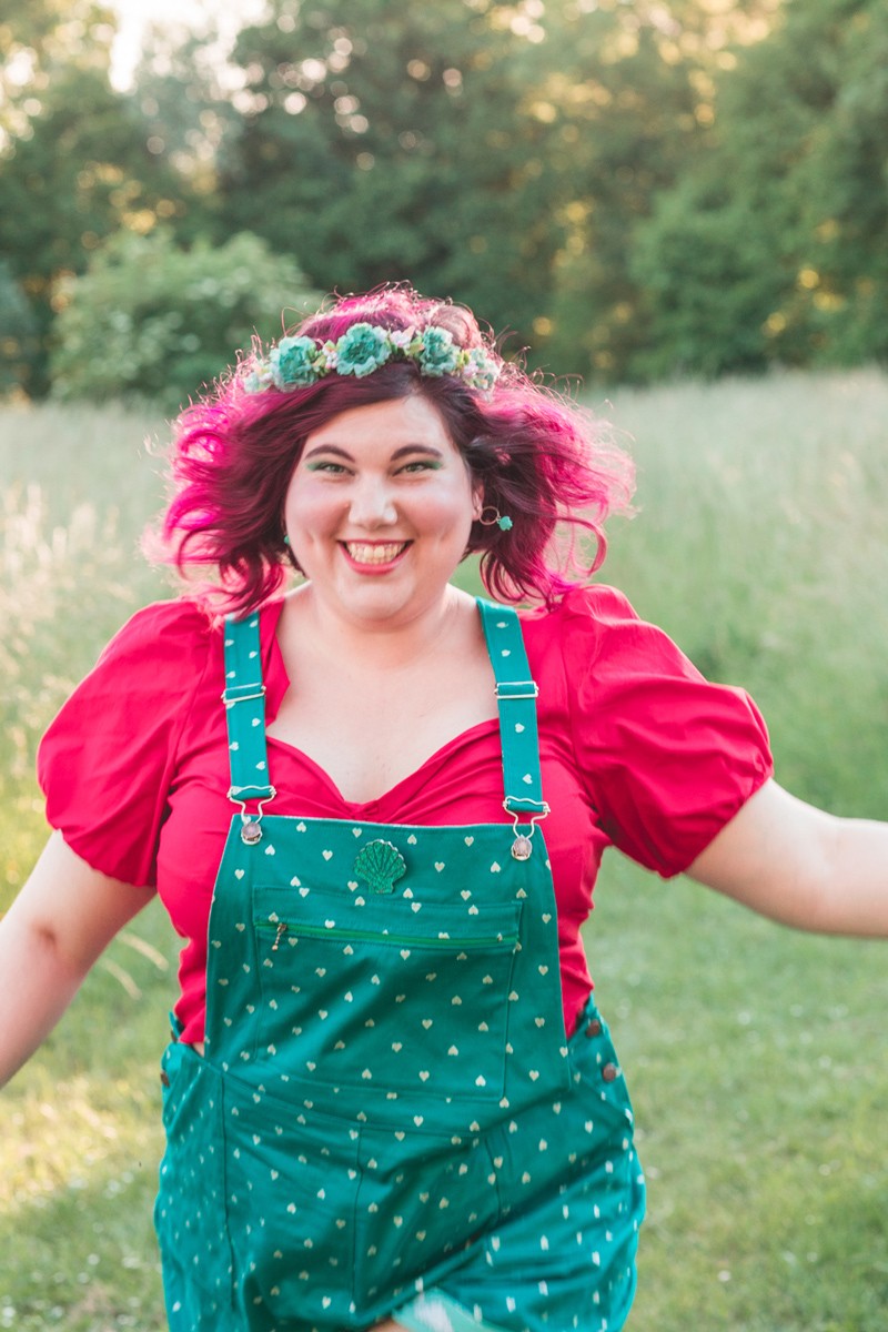 patron, salopette Oasis, petit patron couture, diy, mermaid, sirene, grande taille mode, couture, look, short, jeportecequilmeplait