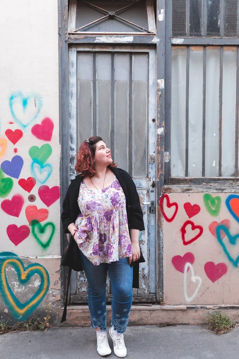 ninaah bulles, Look, tenue, la halle, grande taille, collection stéphanie zwicky, kimono, diy, top, curvy, plus size, blogueuse curvy, grande taille